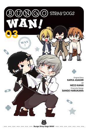 Bungo Stray Dogs: Wan!, Vol. 3 by Kafka Asagiri, Sango Harukawa