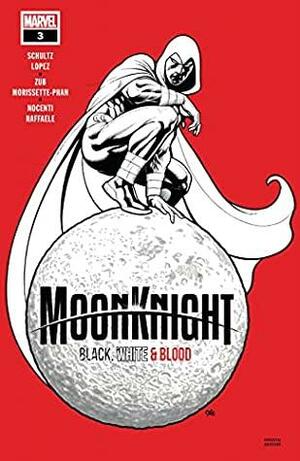 Moon Knight: Black, White & Blood #3 by Erica Schultz, Frank Cho, Jim Zub, Ann Nocenti