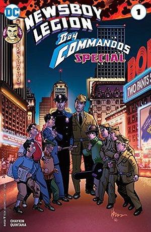 The Newsboy Legion and the Boy Commandos Special #1 by Howard V. Chaykin, Wil Quintana