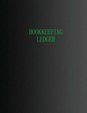 Bookkeeping Ledger: 2 Columns by Deluxe Tomes