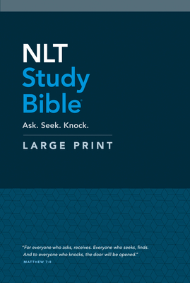 NLT Study Bible Large Print (Red Letter, Hardcover) by 