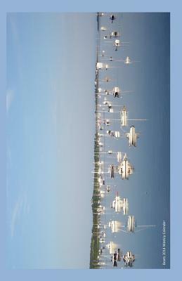 Boats 2014 Weekly Calender: 2014 week by week calendar with a photo of sailboats reflected in still water by K. Rose