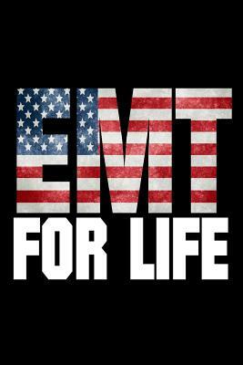 EMT For Life: US Flag Paramedic Career Gift Sketchbook by Creative Juices Publishing