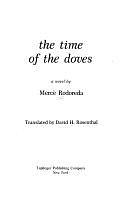 The time of the doves by Mercè Rodoreda