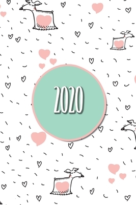 2020: My personal organizer 2020 with Cute Animal Dog Design - personal organizer 2020 - weekly calendar 2020 - monthly cale by Andrew Price