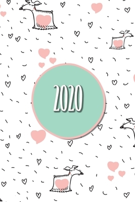 2020: My personal organizer 2020 with Cute Animal Dog Design - personal organizer 2020 - weekly calendar 2020 - monthly cale by Andrew Price