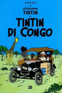 Tintin di Congo by Hergé, Donna Widjajanto