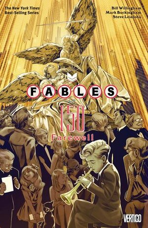 Fables, Vol. 22: Farewell by Aaron Alexovich, Mark Schultz, Steve Leiloha, José Marzán Jr., Bryan Talbot, Lan Medina, Mark Farmer, Nimit Malavi, David Hahn, Mike Allred, Mark Buckingham, Russ Braun, Andrew Pepoy, Bill Willingham, Andrew Dalhouse, David Petersen, Dan Green, Niko Henrichon, Joëlle Jones, Teddy Kristiansen, Laura Allred, Lee Garbett, Todd Klein, Rachel Dodson, Terry Dodson, Lee Loughridge, Megan Levens