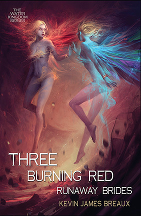 Three Burning Red Runaway Brides by Kevin James Breaux