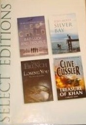 Bad Luck and Trouble/ Silver Bay / Losing You / Treasure of Khan by Nicci French, Jojo Moyes, Lee Child, Clive Cussler