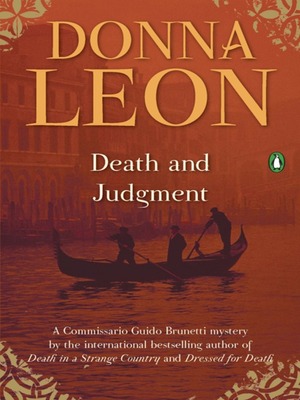 Death and Judgment by Donna Leon