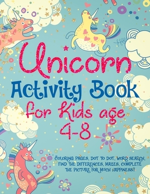 Unicorn Activity Book by Emily Harris