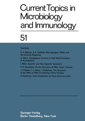 Current Topics in Microbiology and Immunology / Ergebnisse Der Mikrobiologie Und Immunitätsforschung by F. Cramer, W. Arber, W. Braun