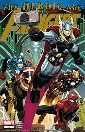 Avengers (2010-2012) #5 by Brian Michael Bendis