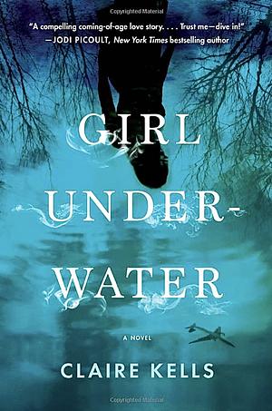 Girl underwater by Claire Kells