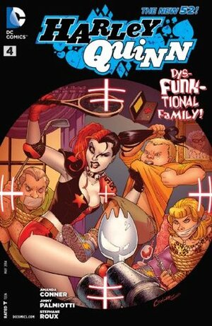 Harley Quinn (2013- ) #4 by Chad Hardin, Jimmy Palmiotti, Stéphane Roux, Amanda Conner