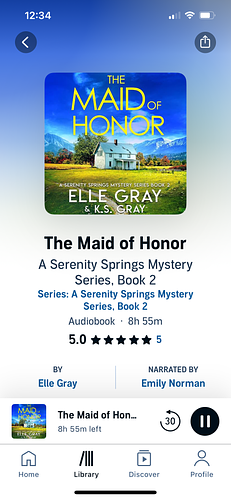 The Maid of Honor by Elle Gray