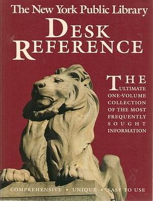 New York Public Library Desk Reference by Vartan Gregorian, Vartan Gregorian