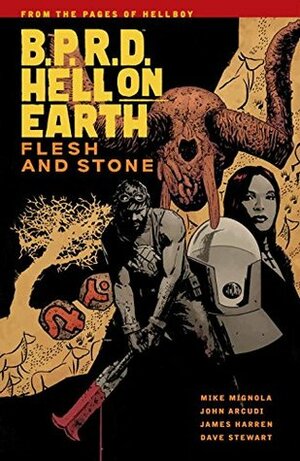 B.P.R.D. Hell on Earth, Vol. 11: Flesh and Stone by Mike Mignola, Dave Stewart, John Arcudi, James Harren