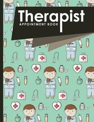 Therapist Appointment Book: 7 Columns Appointment Diary, Appointment Scheduler Book, Daily Appointments, Cute Veterinary Animals Cover by Moito Publishing