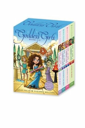 Goddess Girls Books #1-4 by Joan Holub, Suzanne Williams