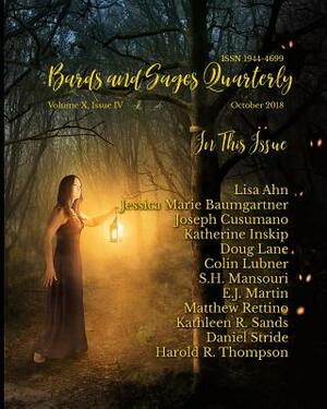 Bards and Sages Quarterly (October 2018) by Jessica Marie Baumgartner, Harold R. Thompson