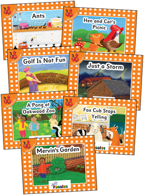 Jolly Phonics Orange Level Readers Complete Set: In Print Letters (American English Edition) by Louise Van-Pottelsberghe