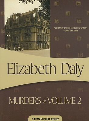 Murders in Volume 2 by Elizabeth Daly