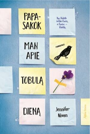 Papasakok man apie tobulą dieną by Jennifer Niven, Vytautas Čepliejus