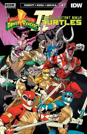 Mighty Morphin Power Rangers/Teenage Mutant Ninja Turtles II #4 by Ryan Parrott