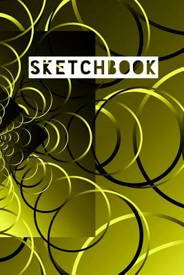 Sketchbook: Abstract Circle Rings Yellow Design by Frasier Cheng-Binns
