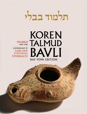 Koren Talmud Bavli, English, Vol.2: Shabbat Part 1: Daf Yomi (B & W): With Commentary by Rabbi Adin Steinsaltz by Adin Even-Israel Steinsaltz