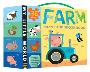 Farm Puzzle and Sticker Book [With Puzzle] by Tiger Tales