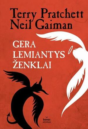 Gera lemiantys ženklai: Puikios ir teisingos Agnes Nater pranašystės. by Elena Macevičiūtė, Neil Gaiman, Terry Pratchett, Adas Macevičius