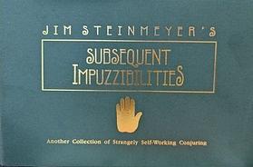 Subsequent Impuzzibilities by Jim Steinmeyer