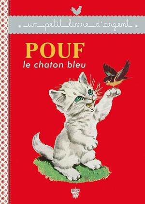 Pouf Le Chaton Bleu by Pierre Probst