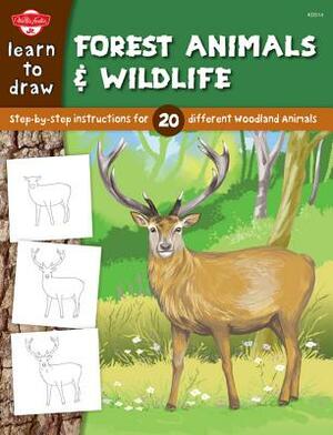 Learn to Draw Forest AnimalsWildlife: Step-by-step instructions for 20 different woodland animals by Robbin Cuddy