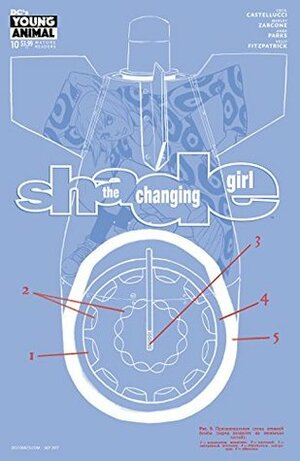 Shade, The Changing Girl (2016-) #10 by Kelly Fitzpatrick, Marley Zarcone, Becky Cloonan, Ande Parks, Cecil Castellucci, Leila del Duca