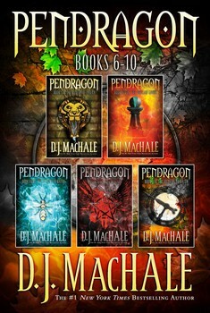 Pendragon Books 6-10: The Rivers of Zadaa; The Quillan Games; The Pilgrims of Rayne; Raven Rise; The Soldiers of Halla by D.J. MacHale