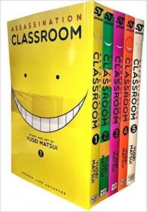 Assassination Classroom Yusei Matsui Volume 1-5 Collection 5 Books Set by Yūsei Matsui