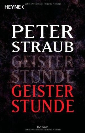 Geisterstunde by Peter Straub, Hanna Molden