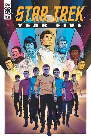 Star Trek: Year Five #25 by Paul Cornell, Collin Kelly, Jody Houser, Jackson Lanzing, Jim McCann, Brandon Easton