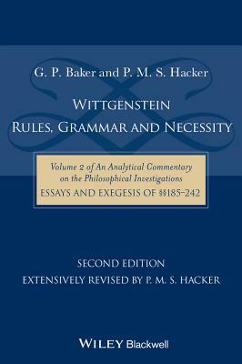 Wittgenstein 2e by P. M. S. Hacker, Gordon P. Baker