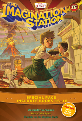 Imagination Station Books 3-Pack: Doomsday in Pompeii / In Fear of the Spear / Trouble on the Orphan Train by Marianne Hering, Paul McCusker