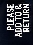 Completa-ho i retorna-ho, sisplau by Ray Johnson