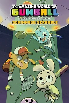 The Amazing World of Gumball: Scrimmage Scramble by Kate Sherron, Megan Brennan, Laura Langston, Christine Larsen, Jenna Ayoub