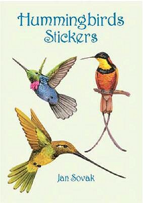Hummingbirds Stickers by Jan Sovak