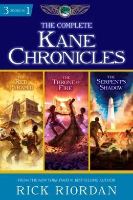 Kane Chronicles Box (The Red Pyramid / The Throne of Fire / The Serpent's Shadow) by Rick Riordan