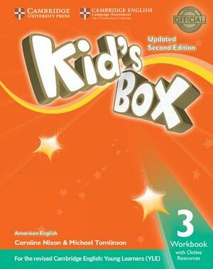 Kid's Box Level 3 Workbook with Online Resources American English by Michael Tomlinson, Caroline Nixon