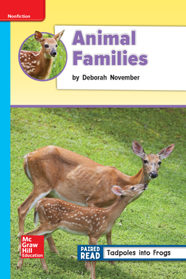 Reading Wonders Leveled Reader Animal Families: On-Level Unit 2 Week 4 Grade 2 by 